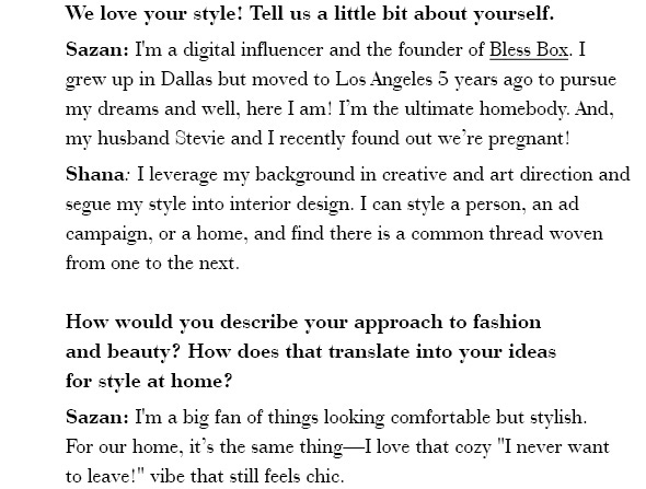 We love your style! Tell us a little bit about yourself...